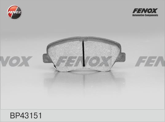 Fenox BP43151 Гальмівні колодки, комплект BP43151: Купити в Україні - Добра ціна на EXIST.UA!