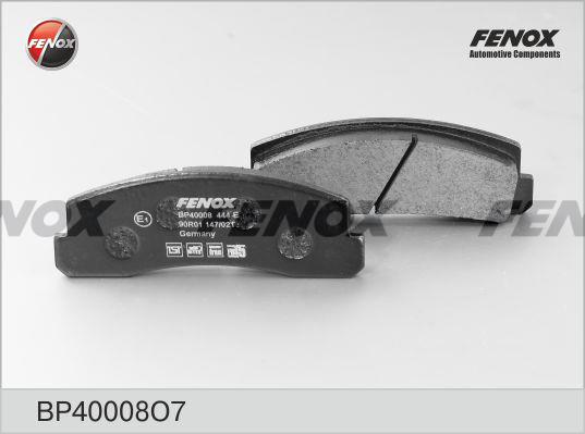 Fenox BP40008O7 Гальмівні колодки, комплект BP40008O7: Приваблива ціна - Купити в Україні на EXIST.UA!