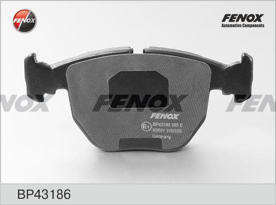 Fenox BP43186 Гальмівні колодки, комплект BP43186: Купити в Україні - Добра ціна на EXIST.UA!