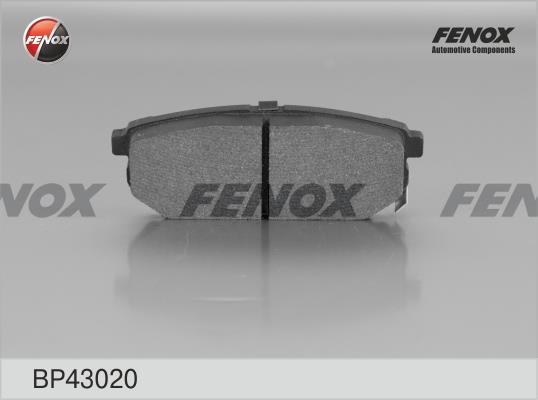 Fenox BP43020 Гальмівні колодки, комплект BP43020: Купити в Україні - Добра ціна на EXIST.UA!