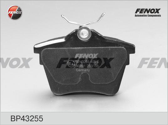 Fenox BP43255 Гальмівні колодки, комплект BP43255: Купити в Україні - Добра ціна на EXIST.UA!