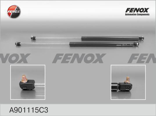 Fenox A901115C3 Пружина газова багажника A901115C3: Приваблива ціна - Купити в Україні на EXIST.UA!