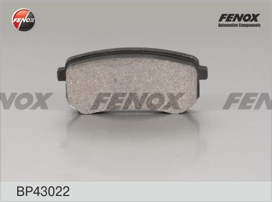Fenox BP43022 Гальмівні колодки, комплект BP43022: Купити в Україні - Добра ціна на EXIST.UA!