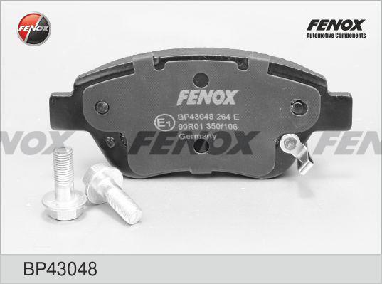 Fenox BP43048 Гальмівні колодки, комплект BP43048: Купити в Україні - Добра ціна на EXIST.UA!