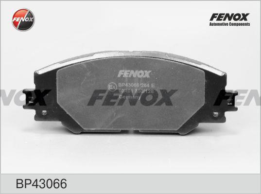Fenox BP43066 Гальмівні колодки, комплект BP43066: Приваблива ціна - Купити в Україні на EXIST.UA!