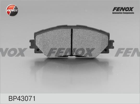 Fenox BP43071 Гальмівні колодки, комплект BP43071: Купити в Україні - Добра ціна на EXIST.UA!