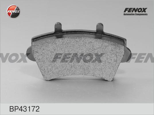 Fenox BP43172 Гальмівні колодки, комплект BP43172: Купити в Україні - Добра ціна на EXIST.UA!