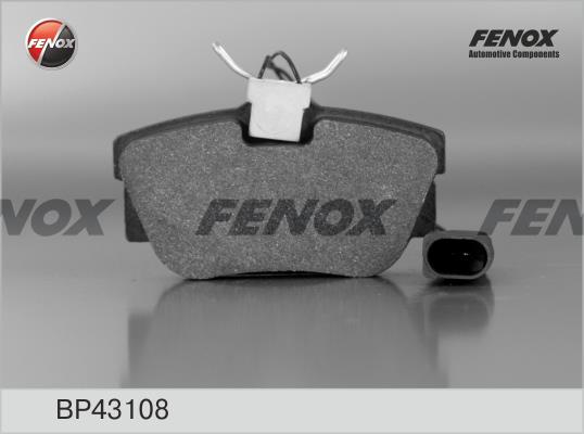 Fenox BP43108 Гальмівні колодки, комплект BP43108: Купити в Україні - Добра ціна на EXIST.UA!
