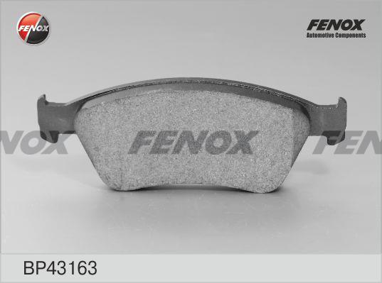 Fenox BP43163 Гальмівні колодки, комплект BP43163: Купити в Україні - Добра ціна на EXIST.UA!