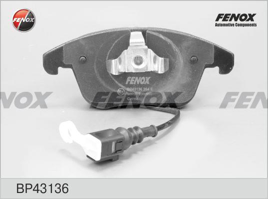 Fenox BP43136 Гальмівні колодки, комплект BP43136: Купити в Україні - Добра ціна на EXIST.UA!