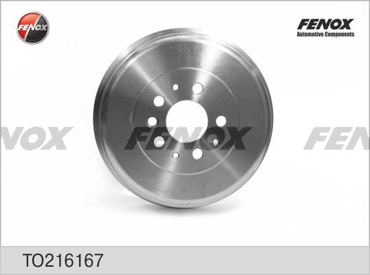 Fenox TO216167 Барабан гальмівний задній TO216167: Купити в Україні - Добра ціна на EXIST.UA!