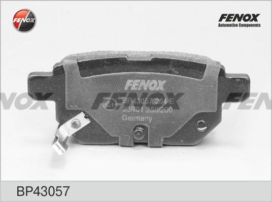 Fenox BP43057 Гальмівні колодки, комплект BP43057: Купити в Україні - Добра ціна на EXIST.UA!
