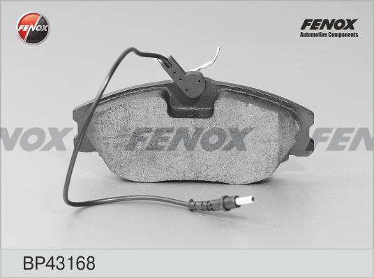 Fenox BP43168 Гальмівні колодки, комплект BP43168: Купити в Україні - Добра ціна на EXIST.UA!