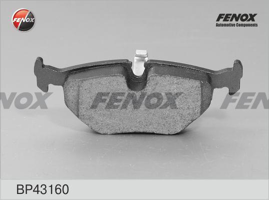 Fenox BP43160 Гальмівні колодки, комплект BP43160: Купити в Україні - Добра ціна на EXIST.UA!