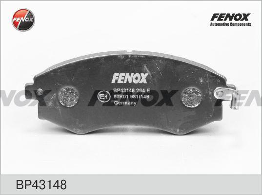 Fenox BP43148 Гальмівні колодки, комплект BP43148: Купити в Україні - Добра ціна на EXIST.UA!