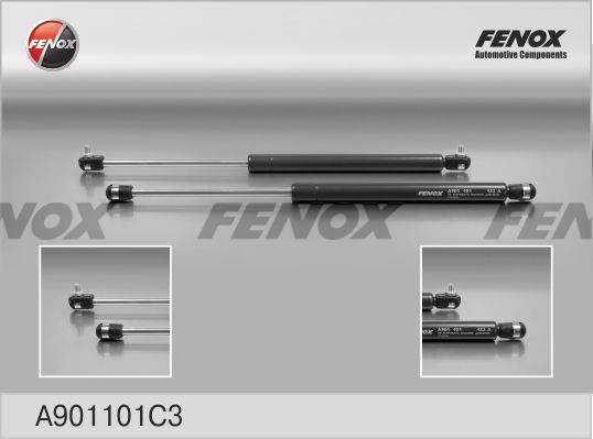 Fenox A901101C3 Пружина газова багажника A901101C3: Приваблива ціна - Купити в Україні на EXIST.UA!