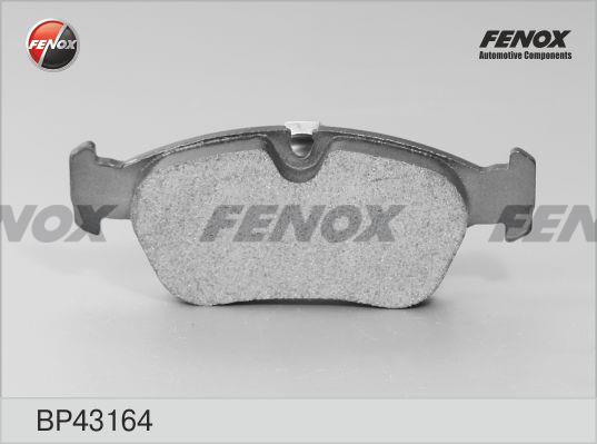 Fenox BP43164 Гальмівні колодки, комплект BP43164: Купити в Україні - Добра ціна на EXIST.UA!