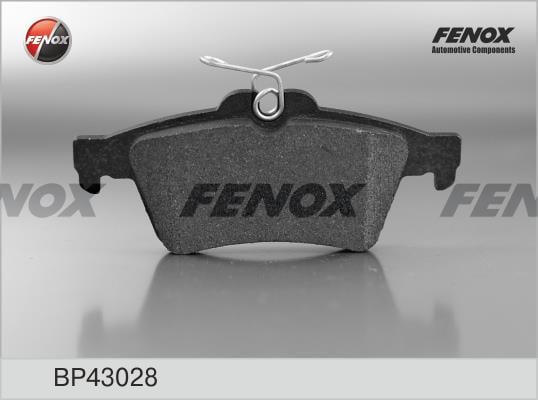 Fenox BP43028 Гальмівні колодки, комплект BP43028: Приваблива ціна - Купити в Україні на EXIST.UA!