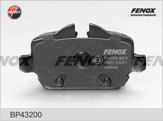 Fenox BP43200 Гальмівні колодки, комплект BP43200: Купити в Україні - Добра ціна на EXIST.UA!