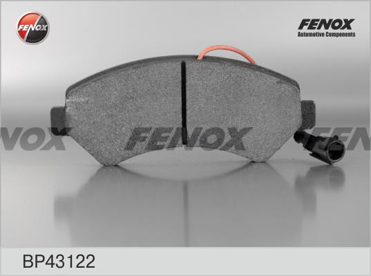 Fenox BP43122 Гальмівні колодки, комплект BP43122: Купити в Україні - Добра ціна на EXIST.UA!