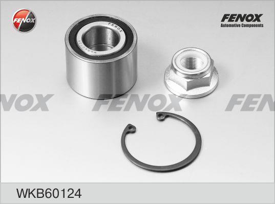 Fenox WKB60124 Підшипник маточини колеса, комплект WKB60124: Купити в Україні - Добра ціна на EXIST.UA!
