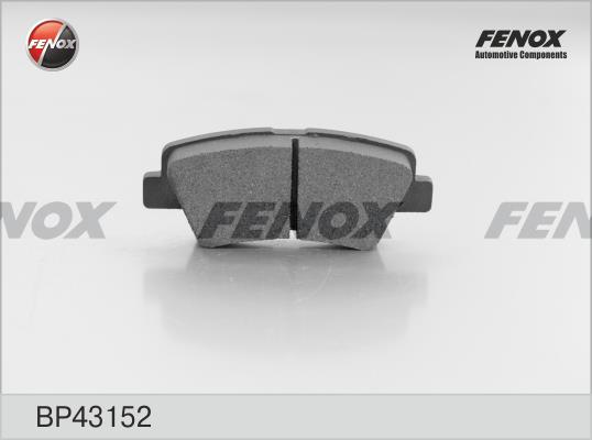 Fenox BP43152 Гальмівні колодки, комплект BP43152: Купити в Україні - Добра ціна на EXIST.UA!