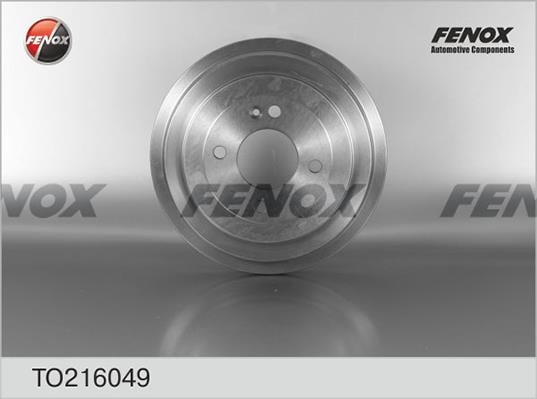 Fenox TO216049 Барабан гальмівний задній TO216049: Приваблива ціна - Купити в Україні на EXIST.UA!