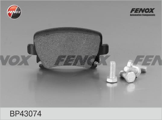 Fenox BP43074 Гальмівні колодки, комплект BP43074: Приваблива ціна - Купити в Україні на EXIST.UA!
