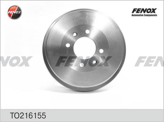 Fenox TO216155 Барабан гальмівний задній TO216155: Купити в Україні - Добра ціна на EXIST.UA!