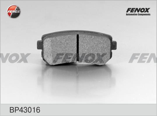 Fenox BP43016 Гальмівні колодки, комплект BP43016: Приваблива ціна - Купити в Україні на EXIST.UA!