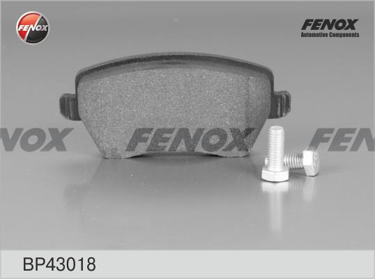 Fenox BP43018 Гальмівні колодки, комплект BP43018: Купити в Україні - Добра ціна на EXIST.UA!