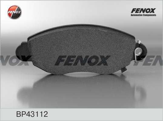 Fenox BP43112 Гальмівні колодки, комплект BP43112: Купити в Україні - Добра ціна на EXIST.UA!