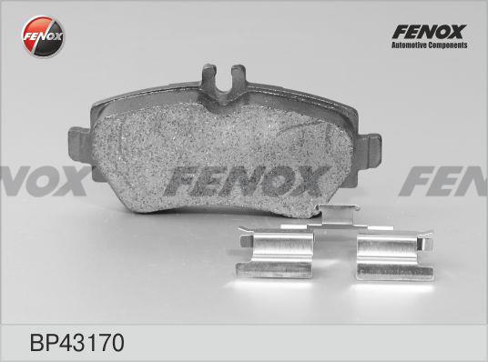 Fenox BP43170 Гальмівні колодки, комплект BP43170: Купити в Україні - Добра ціна на EXIST.UA!