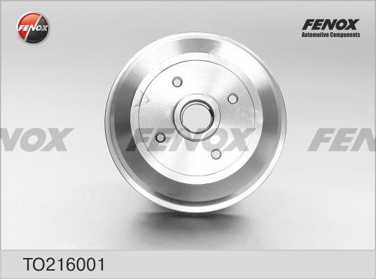 Fenox TO216001 Барабан гальмівний задній TO216001: Купити в Україні - Добра ціна на EXIST.UA!