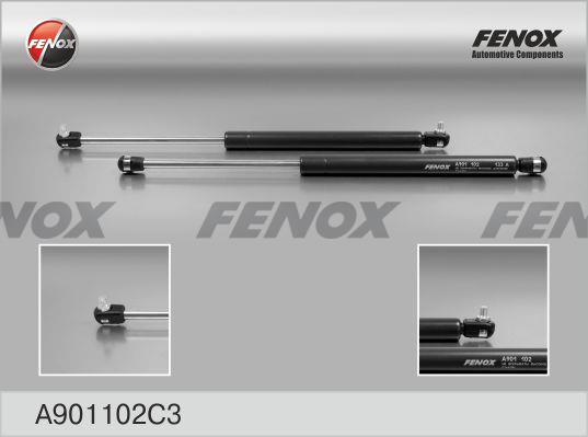 Fenox A901102C3 Пружина газова багажника A901102C3: Купити в Україні - Добра ціна на EXIST.UA!