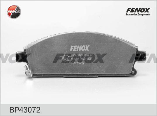 Fenox BP43072 Гальмівні колодки, комплект BP43072: Купити в Україні - Добра ціна на EXIST.UA!