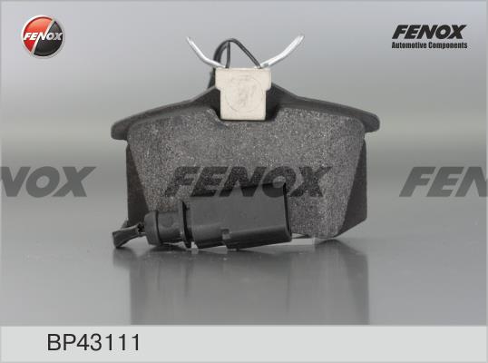 Fenox BP43111 Гальмівні колодки, комплект BP43111: Купити в Україні - Добра ціна на EXIST.UA!