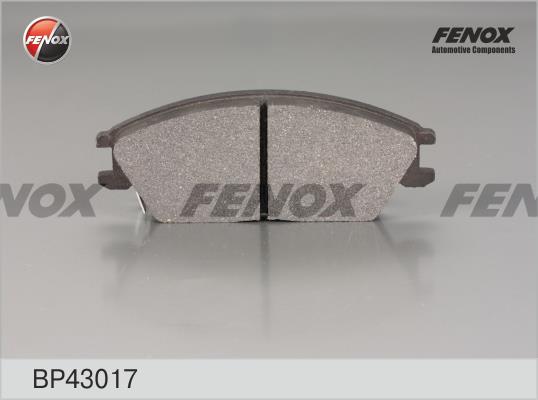 Fenox BP43017 Гальмівні колодки, комплект BP43017: Купити в Україні - Добра ціна на EXIST.UA!