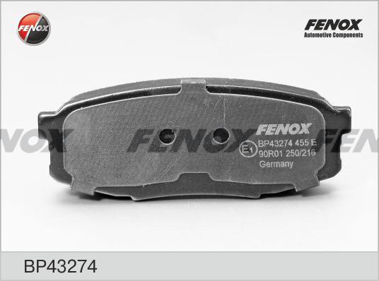 Fenox BP43274 Гальмівні колодки, комплект BP43274: Купити в Україні - Добра ціна на EXIST.UA!