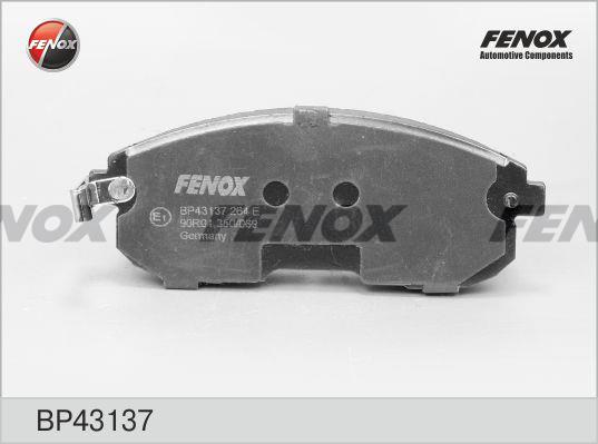Fenox BP43137 Гальмівні колодки, комплект BP43137: Купити в Україні - Добра ціна на EXIST.UA!
