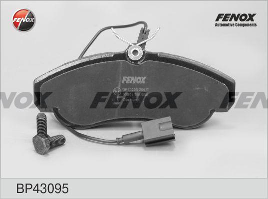 Fenox BP43095 Гальмівні колодки, комплект BP43095: Купити в Україні - Добра ціна на EXIST.UA!