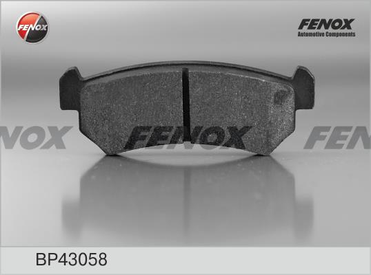 Fenox BP43058 Гальмівні колодки, комплект BP43058: Купити в Україні - Добра ціна на EXIST.UA!