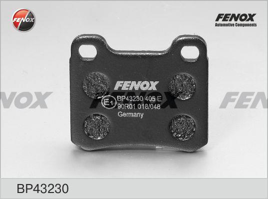Fenox BP43230 Гальмівні колодки, комплект BP43230: Купити в Україні - Добра ціна на EXIST.UA!