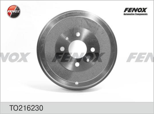Fenox TO216230 Барабан гальмівний задній TO216230: Купити в Україні - Добра ціна на EXIST.UA!
