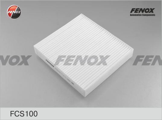 Fenox FCS100 Фільтр салону FCS100: Приваблива ціна - Купити в Україні на EXIST.UA!