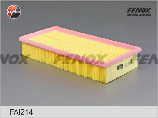 Fenox FAI214 Повітряний фільтр FAI214: Купити в Україні - Добра ціна на EXIST.UA!