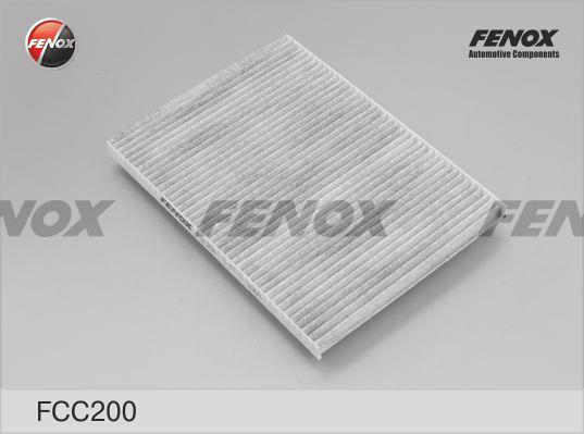 Fenox FCC200 Фільтр салону з активованим вугіллям FCC200: Купити в Україні - Добра ціна на EXIST.UA!