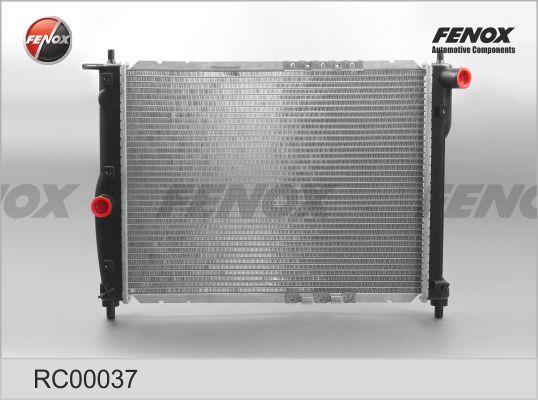 Fenox RC00037 Радіатор, система охолодження двигуна RC00037: Купити в Україні - Добра ціна на EXIST.UA!