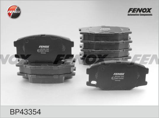 Fenox BP43354 Гальмівні колодки, комплект BP43354: Купити в Україні - Добра ціна на EXIST.UA!