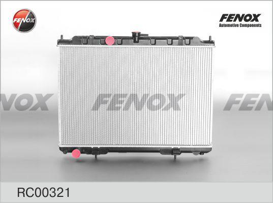 Fenox RC00321 Радіатор, система охолодження двигуна RC00321: Купити в Україні - Добра ціна на EXIST.UA!